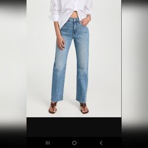 Madewell Women's Blue Straight Jeans